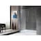 Anzzi Makata 60" x 72" Frameless Hinged Alcove Shower Door, Polished Chrome SD-AZ8073-01CH - alternate 3